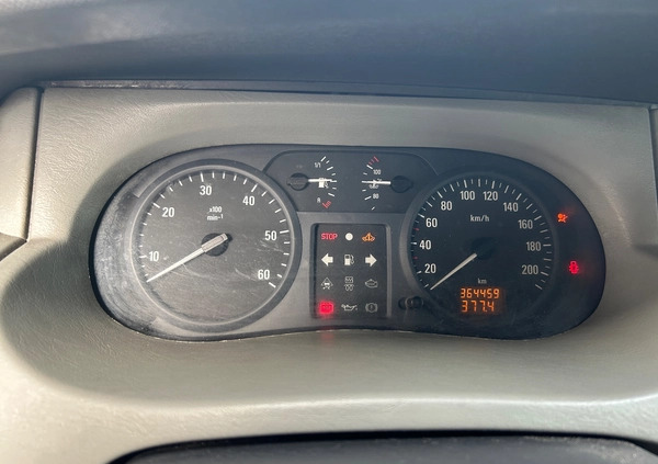 Opel Vivaro cena 18999 przebieg: 364459, rok produkcji 2005 z Turek małe 29